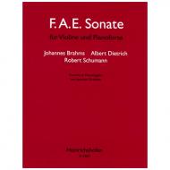 Brahms, J. / Dietrich, A. / Schumann, R.: F. A. E. Sonate 