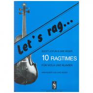 Joplin, S.: Let's rag – 10 Ragtimes (+CD) 
