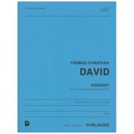 David, Th.D.: Konzert 