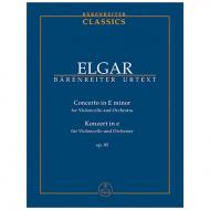 Elgar, E.: Konzert für Violoncello und Orchester e-Moll Op. 85 