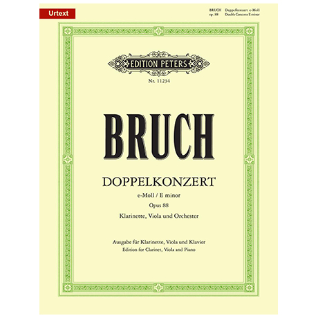 Bruch, M.: Doppelkonzert Op. 88 e-Moll 