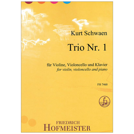 Schwaen, K.: Trio Nr. 1 
