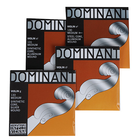 JEU de cordes pour VIOLON 4/4 - DOMINANT - Cordes pour Violon DOMINANT