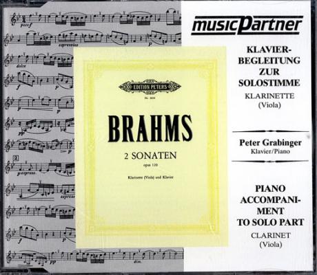 Brahms, J.: Violasonaten Op. 120/1-2 f-Moll und Es-Dur Compact-Disc CD 