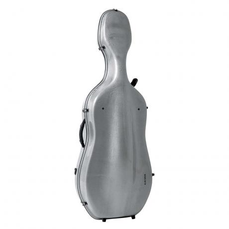 GEWA Idea Titanium Carbon 3.3 étui violoncelle titane/bordeaux
