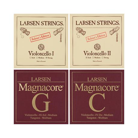 MAGNACORE cordes violoncelle JEU de Larsen 4/4 | moyen