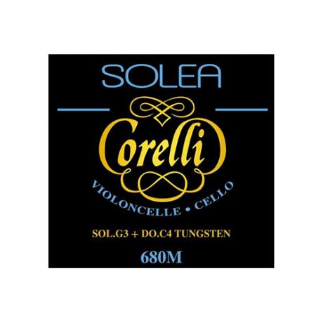 SOLEA cordes violoncelle JEU de Corelli 4/4 | moyen