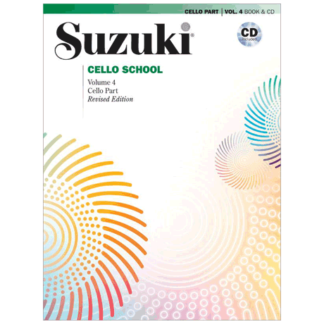 Suzuki Cello School Vol. 4 (+CD) 