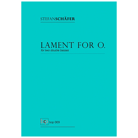 Schäfer, S.: Lament for O 
