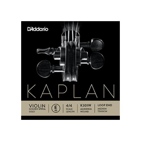 GOLDEN SPIRAL SOLO corde violon Mi de Kaplan 4/4 | moyen
