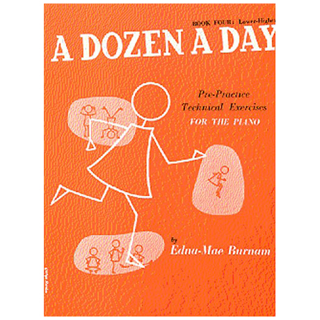 Burnam, E. M.: A Dozen A Day Book 4: Lower Higher 