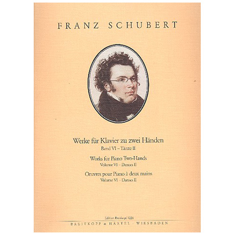 Schubert, F.: Sämtliche Klavierwerke Band VI: Tänze II 