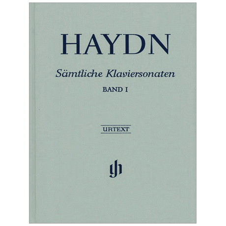 Haydn, J. : Sämtliche Klaviersonaten 1 – reliur lin 