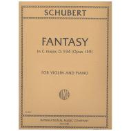 Schubert, F.: Fantasie Op. 159 C-Dur 