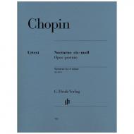Chopin, F.: Nocturne cis-Moll Op. post. 