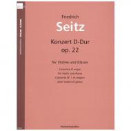Seitz, F.: Schülerkonzert Nr. 2 Op. 22 D-Dur 