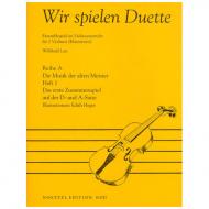 Lutz, W.: Wir spielen Duette Reihe A Band 1 