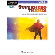Superhero Themes for Violin (+Online Audio) 