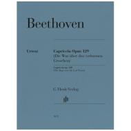 Beethoven, L. v.: Alla Ingharese quasi un Capriccio G-dur op. 129 