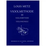 Metz, L.: Violinschule Band 3 