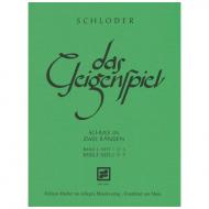 Schloder, J.: das Geigenspiel Band 2 Heft 1 