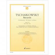 Tschaikowski, P. I.: Barcarole Op. 37/6 aus »Die Jahreszeiten« (Juni) 
