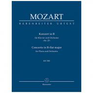 Mozart, W. A.: Konzert für Klavier und Orchester Nr. 27 B-Dur KV 595 