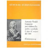 Vivaldi, A.: Violoncellokonzert PV 33 / RV 399 / F.3:6 C-Dur 