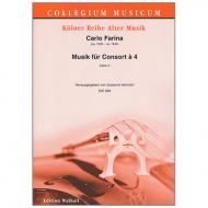 Farina, C.: Musik für Consort à 4 
