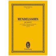Mendelssohn Bartholdy, F.: Streichquartett f-Moll Op. 80 