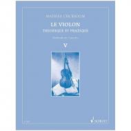 Crickboom, M.: Le Violon – Théorique et pratique Vol. 5 