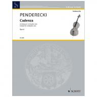 Penderecki, K.: Cadenza 