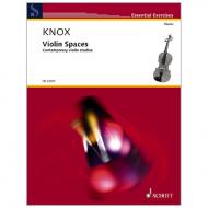 Knox, G.: Violin Spaces – Zeitgenössische Etüden 