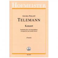 Telemann, G. Ph.: Kontrabasskonzert – TWV 40:202 