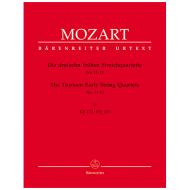 Mozart, W.A.: Die dreizehn frühen Streichquartette Bd.4 KV 171, 172, 173 