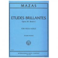 Mazas, J.: Etudes Brillantes Op. 36 Band 2 