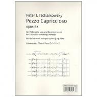Tchaïkovski, P. I.: Pezzo Capriccioso Op. 62 