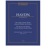 Haydn, J.: Die sieben letzten Worte unseres Erlösers am Kreuze Hob. XX:1A – Orchesterfassung von 1785. 