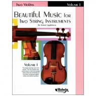 Applebaum, S.: Beautiful Music for two String Instruments Vol. 1 – Violin 