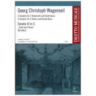 Wagenseil, G. C.: 6 Sonaten Band 3 Nr. 3 C-Dur »Suite des Pièces« 