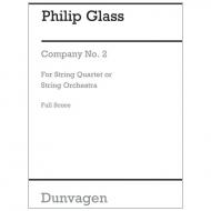 Glass, Ph.: Streichquartett Nr. 2 »Company« 