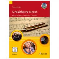 Ziegler, A.: Crashkurs Singen (+DVD) 
