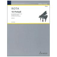 Rota, N.: 15 Preludi (1964/2019) 