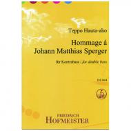 Hauta-Aho, T.: Hommage à Johann Matthas Sperger 