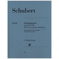 Schubert, F.: Streichquartett d-Moll D810 (Der Tod und das Mädchen) Urtext 