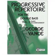 Vance, G.: Progressive Repertoire Band 3 – Klavierbegleitung 
