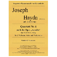 Haydn, J.: Quartett Nr. 6 nach der Oper »Armida« 