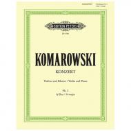 Komarowski, A.: Violinkonzert Nr. 2 A-Dur 