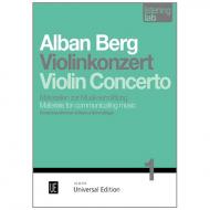 Wimmer, C. / Schmidinger, H.: Alban Berg »Violin Concerto« 