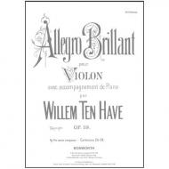 Ten Have, W.: Allegro brillante Op. 19 